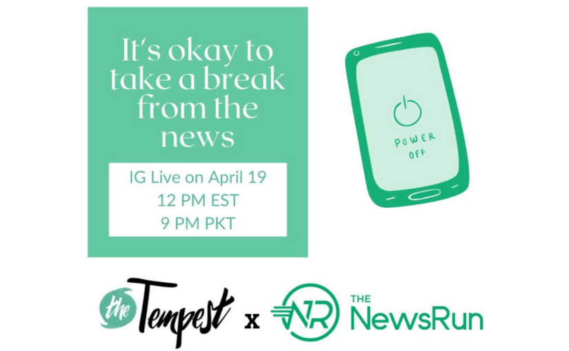 Joint Event: Mindful news consumption – It’s okay to take a break from the news